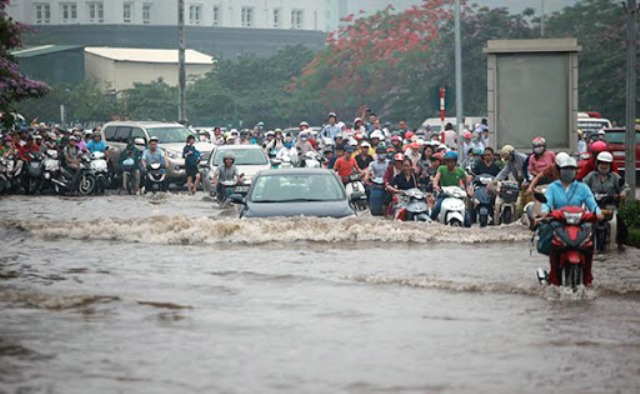 Hôm nay, Bắc Bộ tiếp tục có mưa to đến rất to, Thủ đô Hà Nội nguy cơ ngập lụt rất cao - Ảnh 1.