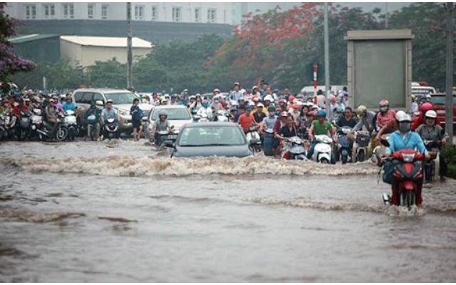 Bắc Bộ tiếp tục mưa to đến rất to, Hà Nội nguy cơ ngập lụt cao
