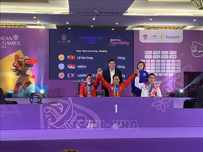 ASEAN Para Games 2022: Việt Nam giành 28 HCV sau 3 ngày thi đấu - Ảnh 3.