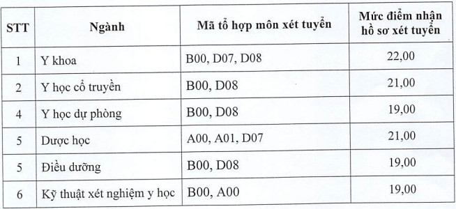 Toàn cảnh điểm sàn các trường đại học y dược năm 2022 - Ảnh 7.