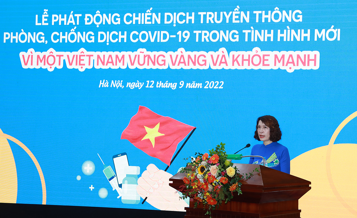 Thứ trưởng Bộ Y tế kêu gọi cộng đồng phòng chống dịch COVID-19 &quot;Vì một Việt Nam vững vàng và khỏe mạnh&quot; - Ảnh 1.