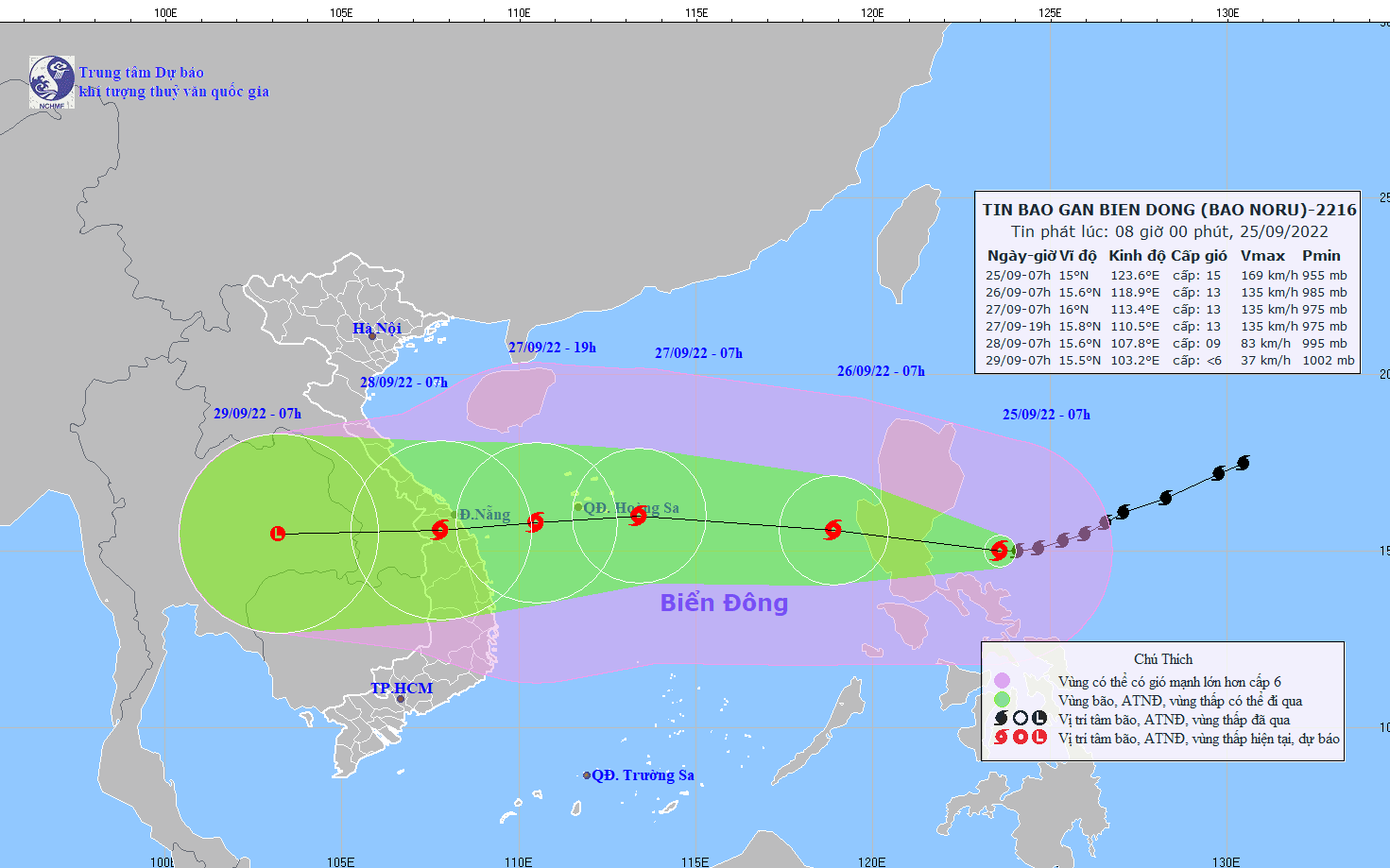 Bão Noru giật cấp 17, trở thành siêu bão khi vào Biển Đông