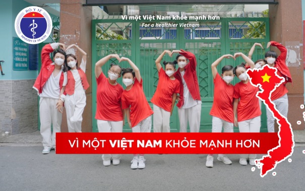 Vũ điệu 2K+ "Vì một Việt Nam vững vàng và khỏe mạnh"