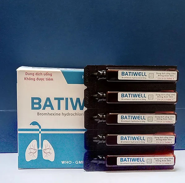 Thu hồi toàn quuốc thuốc Batiwell trị nhiễm khuẩn đường hô hấp do vi phạm chất lượng mức độ 2 - Ảnh 1.
