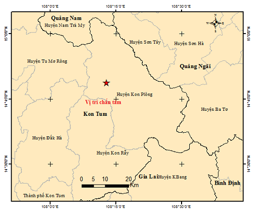 Kon Tum lại động đất 3.0 độ, tăng cường giám sát hồ chứa - Ảnh 2.