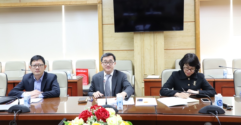 Thúc đẩy mối quan hệ hợp tác giữa Bộ Y tế và Quỹ Chăm sóc sức khỏe Hàn Quốc - Ảnh 1.