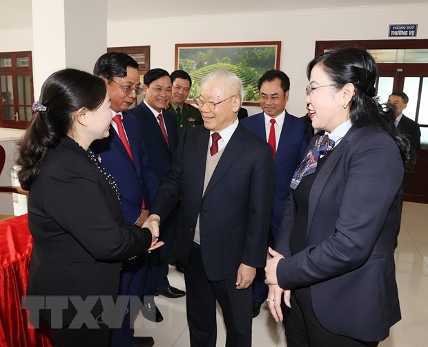 Tổng Bí thư yêu cầu chăm lo tốt hơn gia đình chính sách, người có công - Ảnh 2.