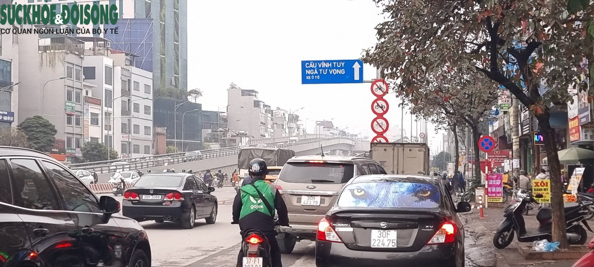 Ngắm toàn tuyến đường vành đai 10.000 tỷ ở Hà Nội trong ngày thông xe - Ảnh 2.