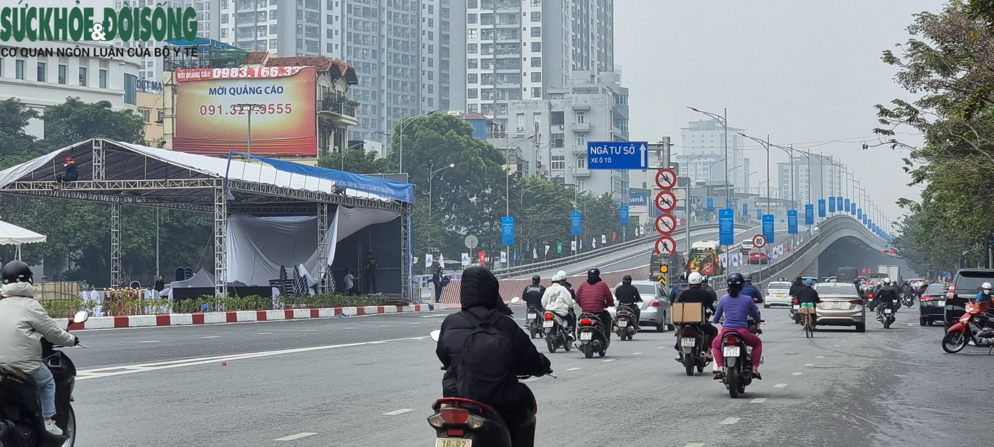 Ngắm toàn tuyến đường vành đai 10.000 tỷ ở Hà Nội trong ngày thông xe - Ảnh 6.