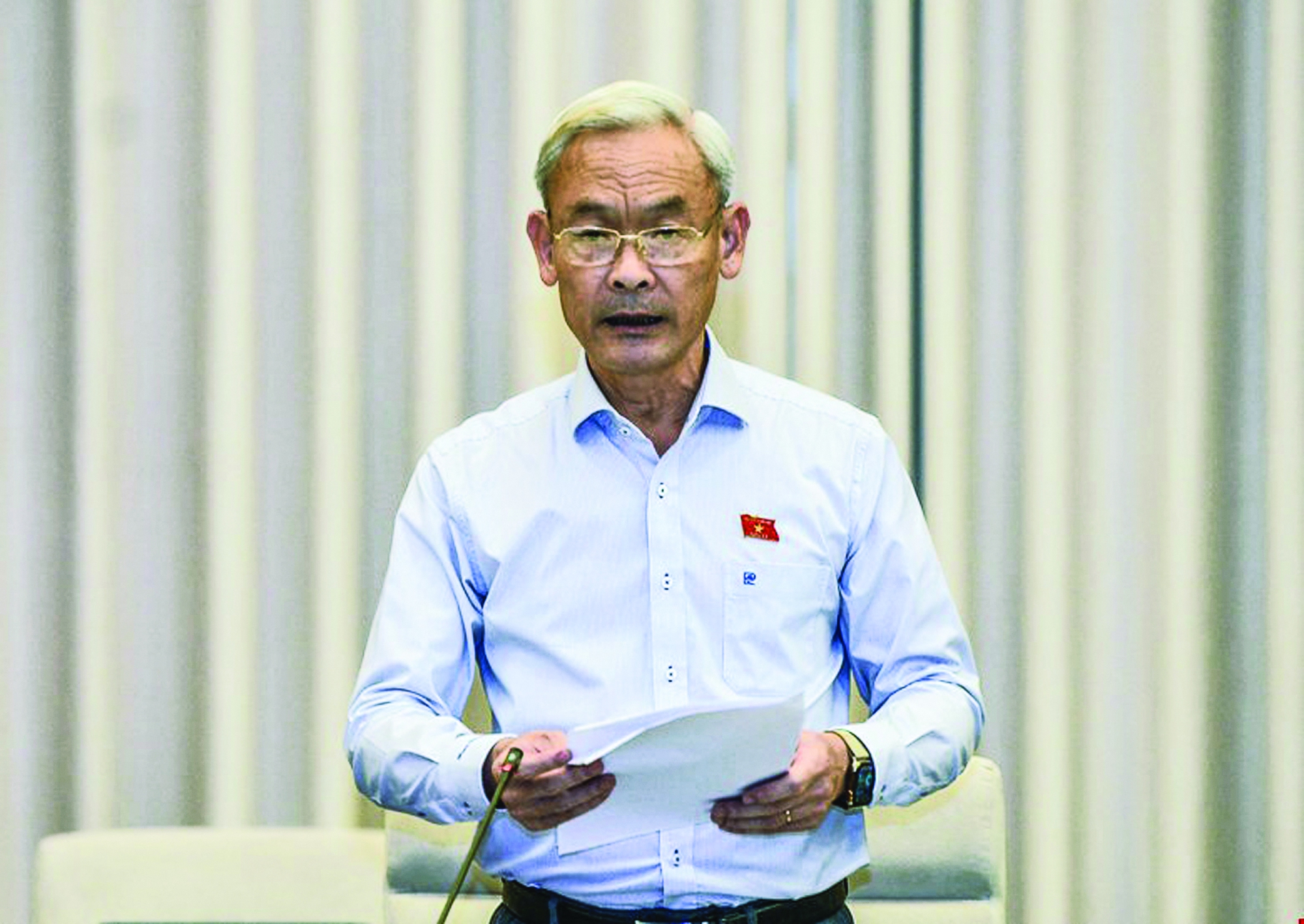 ĐBQH Nguyễn Phú Cường, Chủ nhiệm Ủy ban Tài chính - Ngân sách của Quốc hội (Đoàn ĐBQH tỉnh Đồng Nai).
