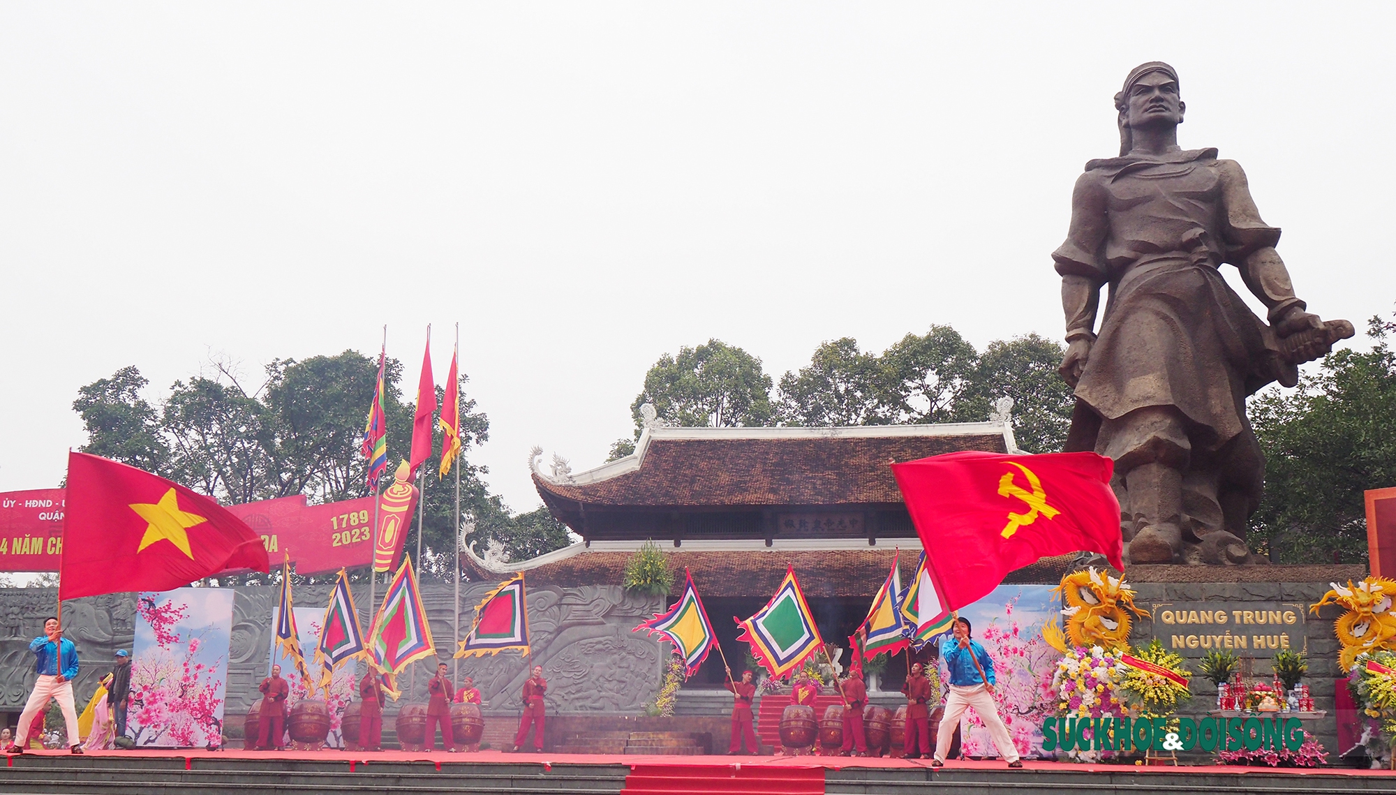 Lễ hội gò Đống Đa - Lễ hội ghi nhớ một thời kỳ lẫy lừng của dân tộc  - Ảnh 1.