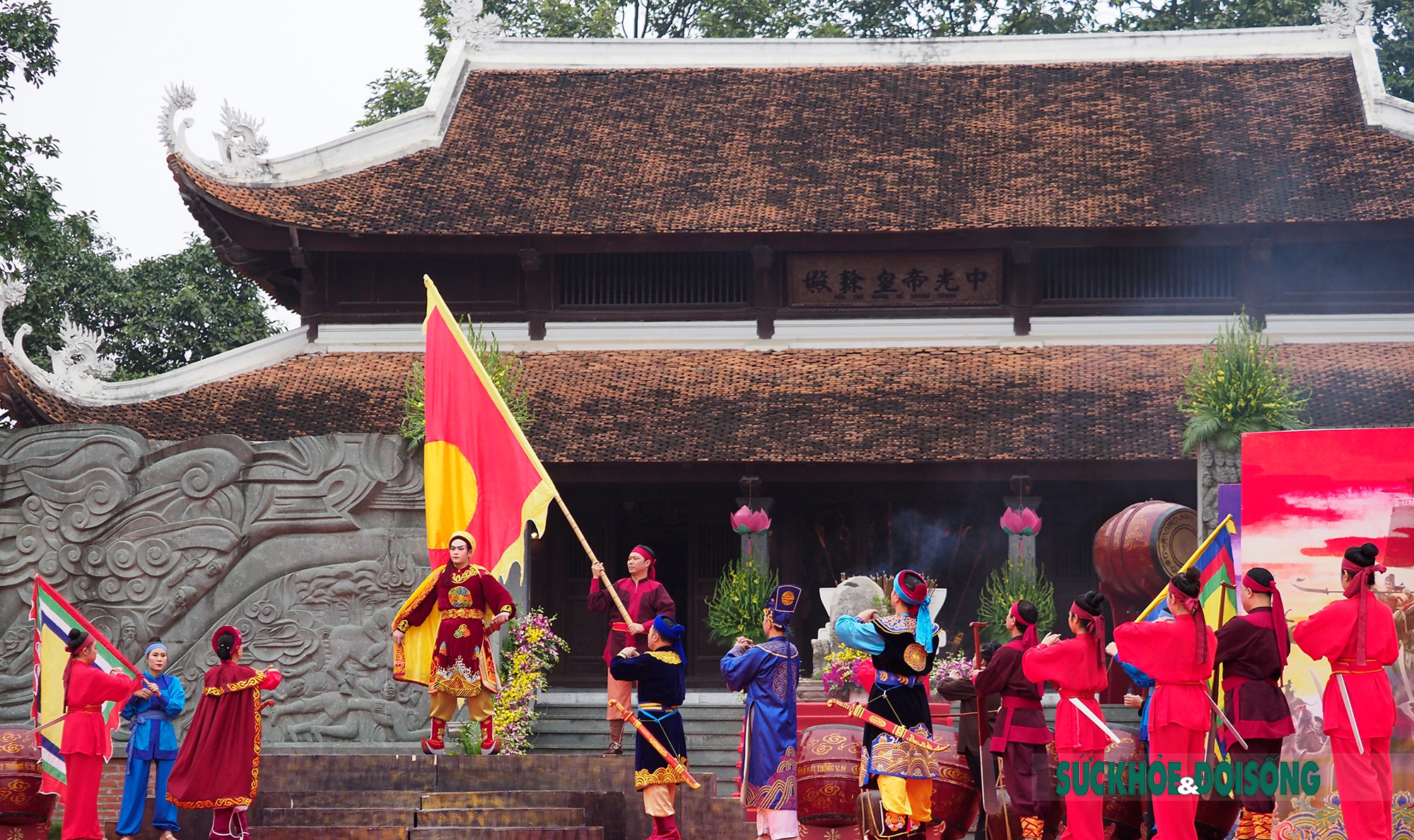 Lễ hội gò Đống Đa - Lễ hội ghi nhớ một thời kỳ lẫy lừng của dân tộc  - Ảnh 12.