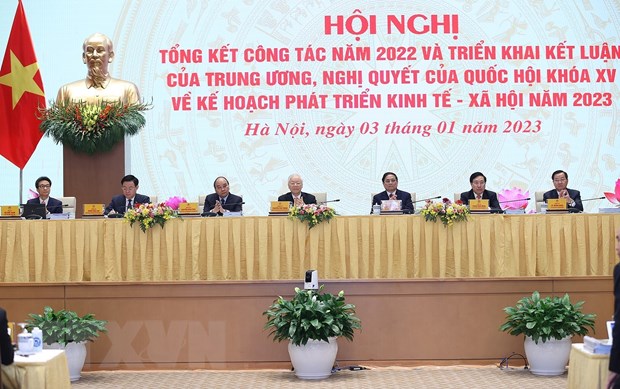 Tổng Bí thư: Tranh thủ thời cơ, thực hiện thắng lợi mục tiêu năm 2023 - Ảnh 2.