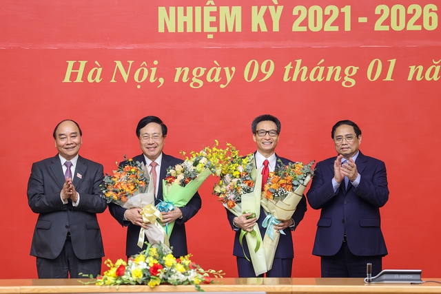 Công bố quyết định bổ nhiệm 2 Phó Thủ tướng Chính phủ nhiệm kỳ 2021-2026 - Ảnh 2.