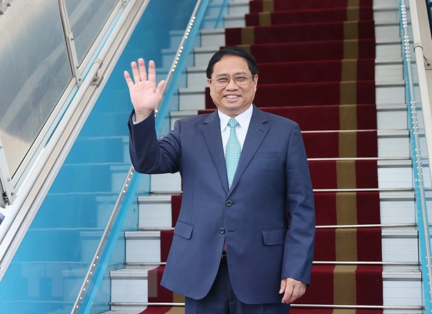 Thủ tướng lên đường dự Hội nghị Cấp cao ASEAN-GCC và thăm Saudi Arabia - Ảnh 1. Thủ tướng lên đường dự Hội nghị Cấp cao ASEAN-GCC và thăm Saudi Arabia - Ảnh 1.