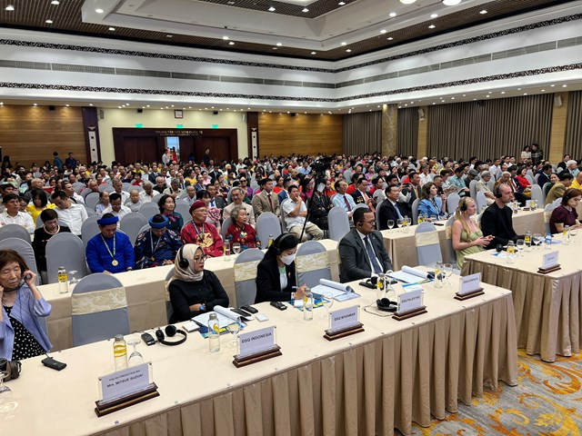 Hơn 500 học giả tham dự lễ kỷ niệm 30 năm thành lập Liên hiệp các Hội UNESCO Việt Nam - Ảnh 1.