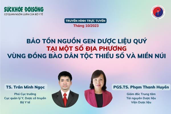 Truyền hình trực tuyến: Bảo tồn nguồn gen dược liệu quý tại một số địa phương vùng đồng bào dân tộc thiểu số và miền núi - Ảnh 1.