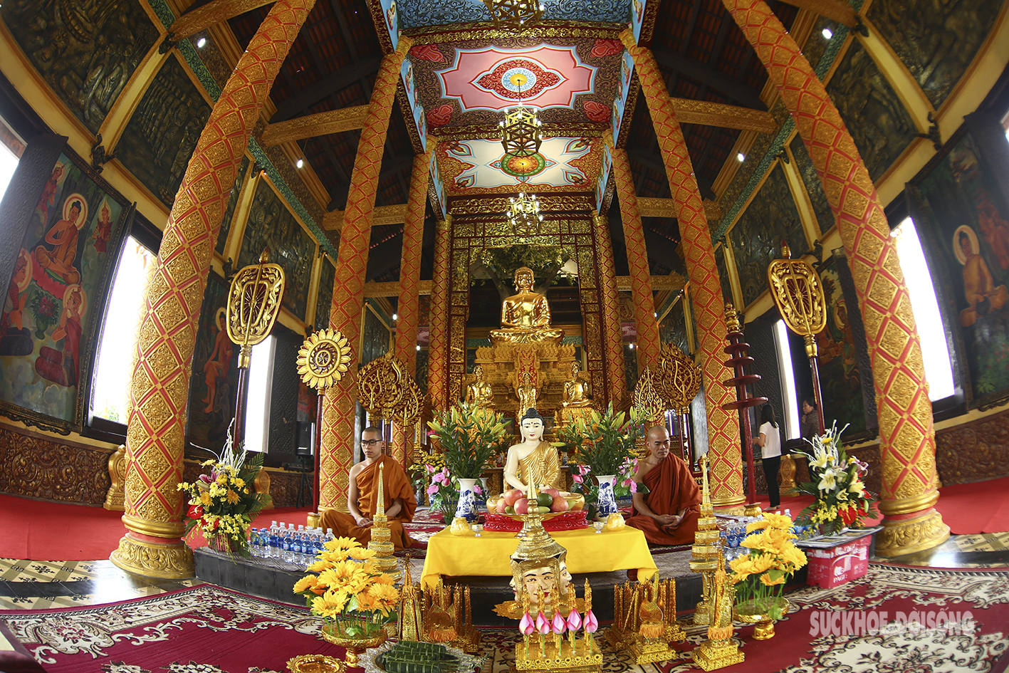 Ấn tượng ngôi chùa Khmer giữa Thủ đô Hà Nội - Ảnh 2.