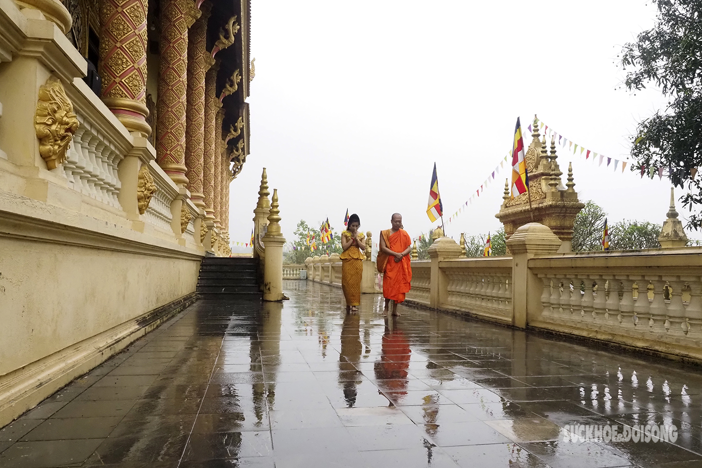 Ấn tượng ngôi chùa Khmer giữa Thủ đô Hà Nội - Ảnh 7.