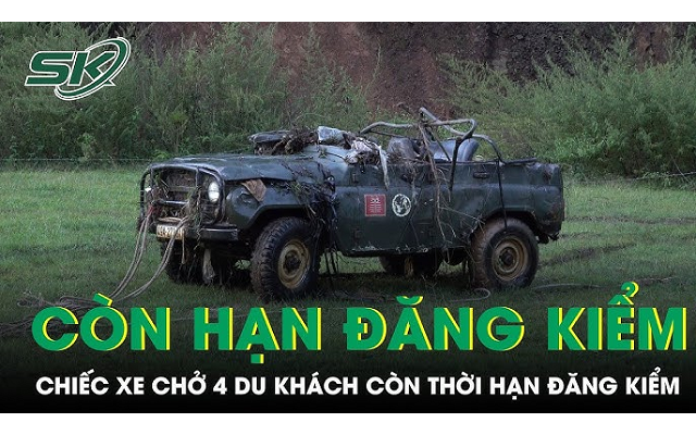 Chiếc xe chở 4 du khách Hàn Quốc tử nạn tại khu du lịch Cù Lần còn thời hạn đăng kiểm