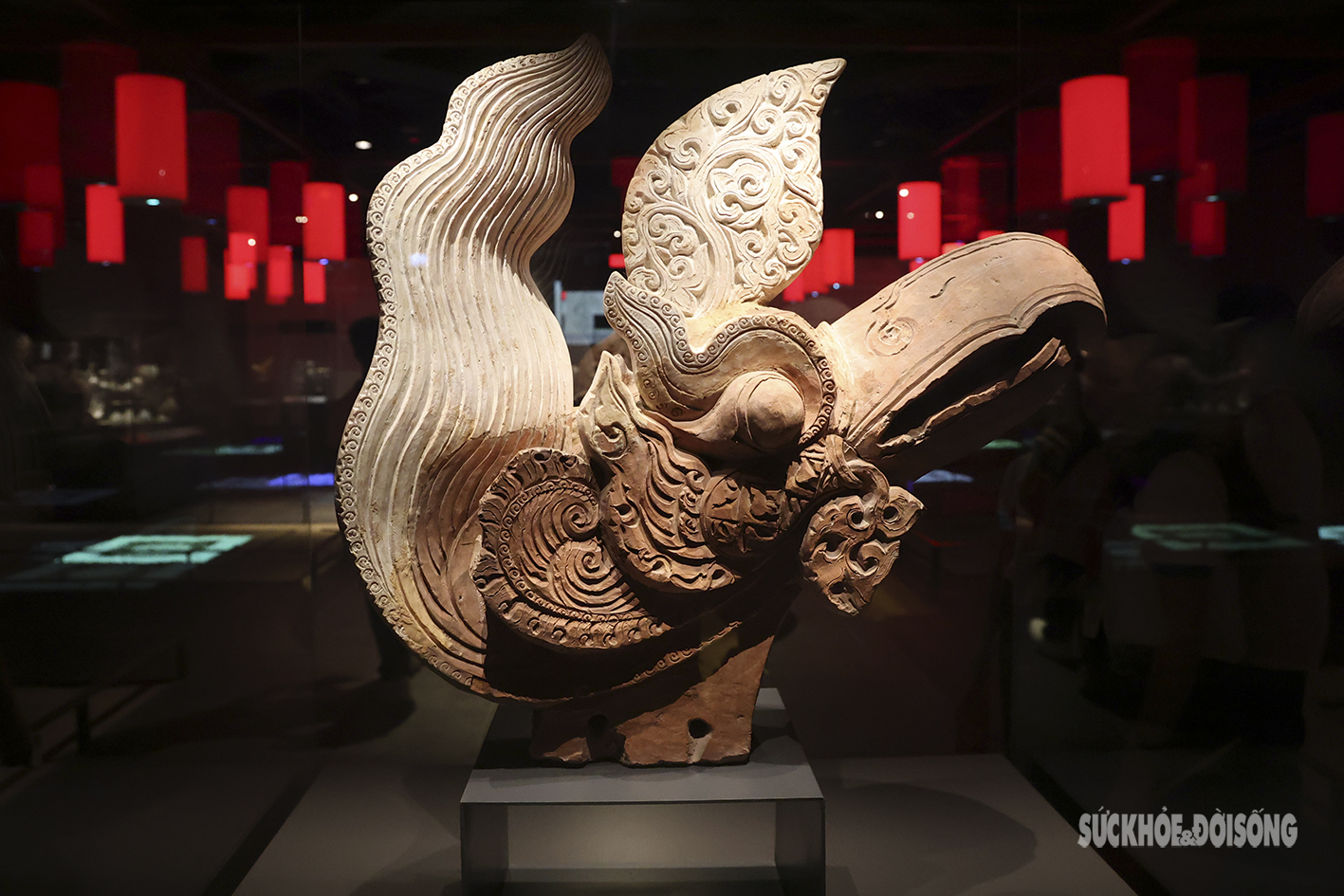 Ấn tượng bảo tàng cổ vật Thăng Long dưới lòng nhà Quốc hội - Ảnh 8.