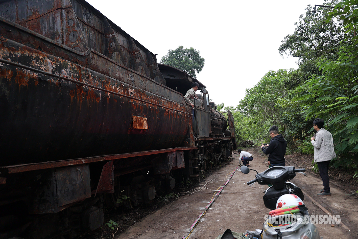 Cận cảnh đầu máy xe lửa Tự Lực bị lãng quên trước ngày 'sống lại'- Ảnh 13.