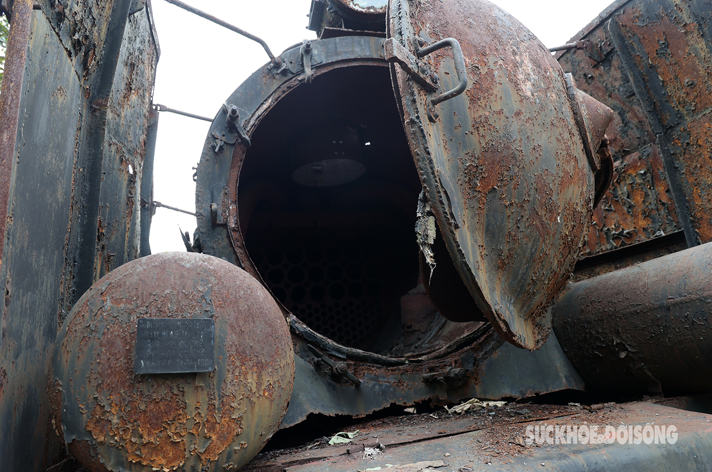 Cận cảnh đầu máy xe lửa Tự Lực bị lãng quên trước ngày 'sống lại'- Ảnh 9.
