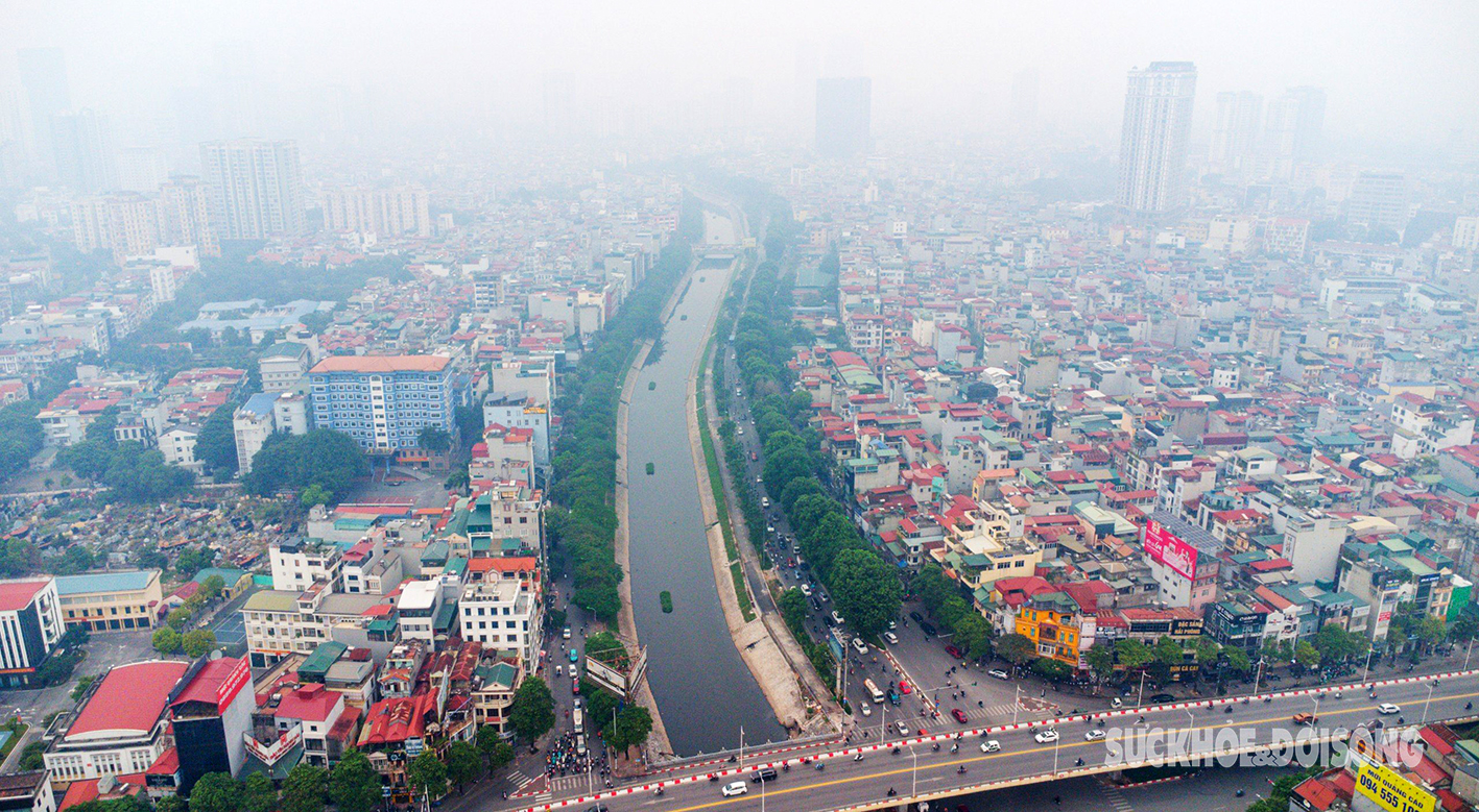 Ô nhiễm không khí, Hà Nội mịt mù nhìn từ trên cao- Ảnh 6.