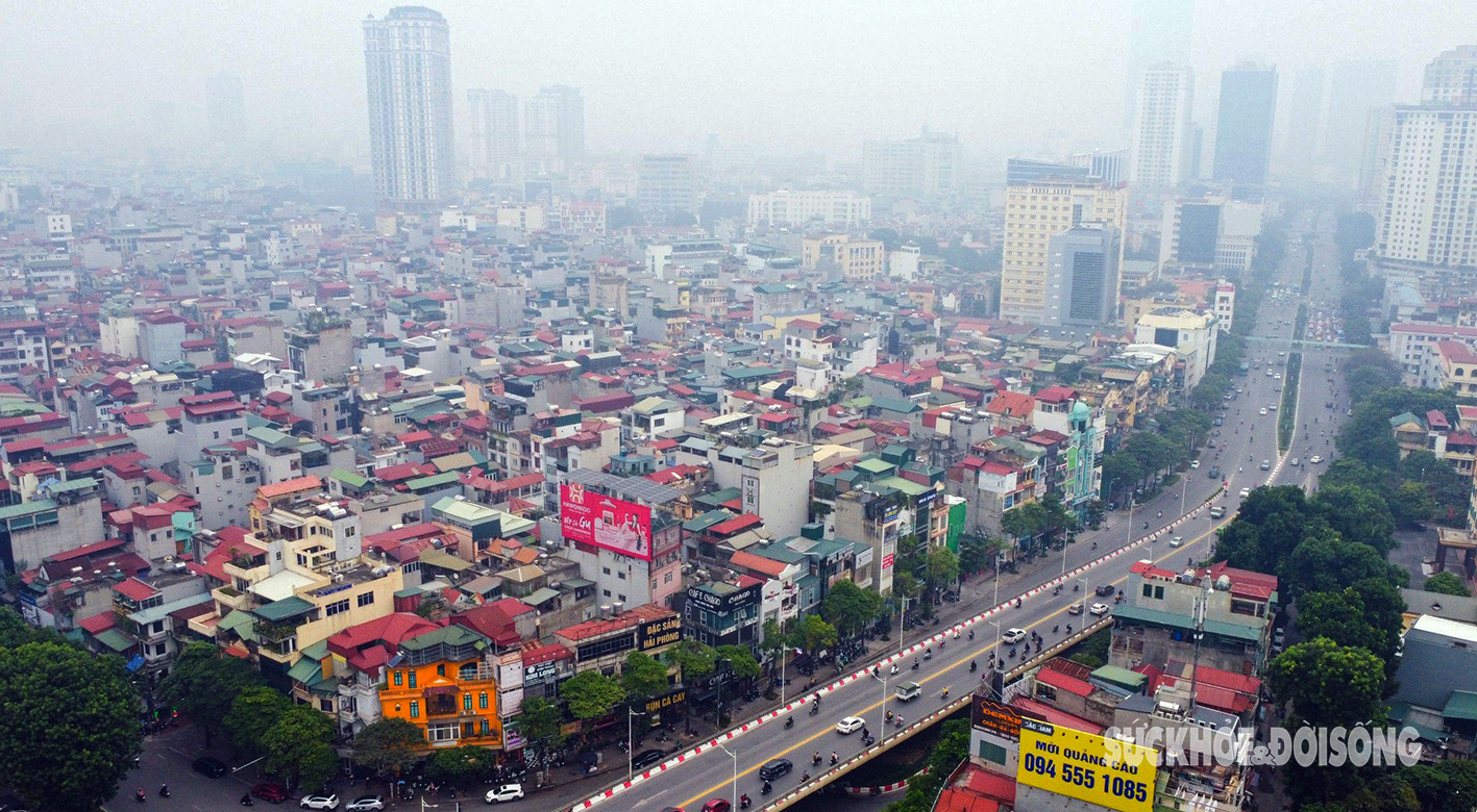 Ô nhiễm không khí, Hà Nội mịt mù nhìn từ trên cao- Ảnh 5.