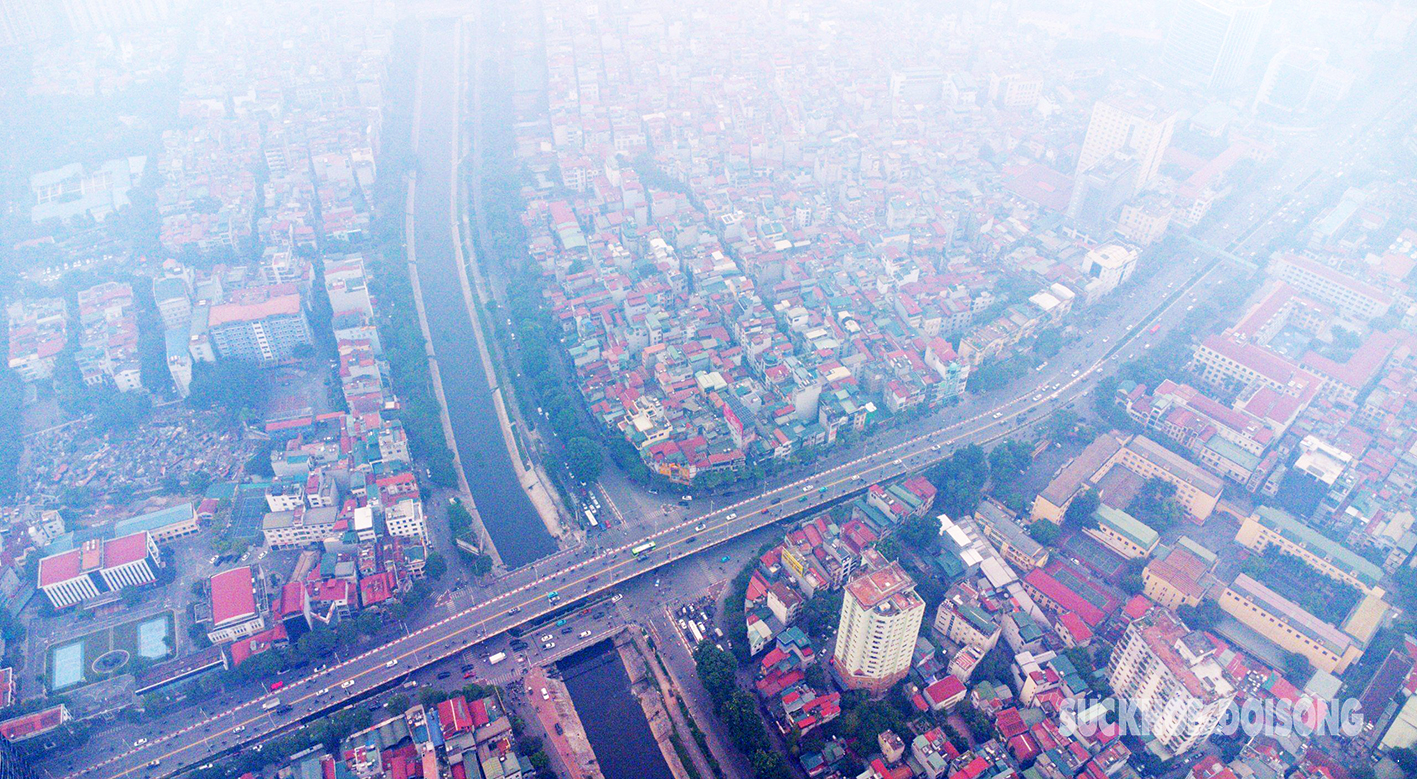 Ô nhiễm không khí, Hà Nội mịt mù nhìn từ trên cao- Ảnh 11.