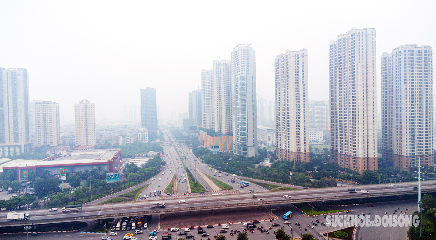 Ô nhiễm không khí, Hà Nội mịt mù nhìn từ trên cao- Ảnh 4.