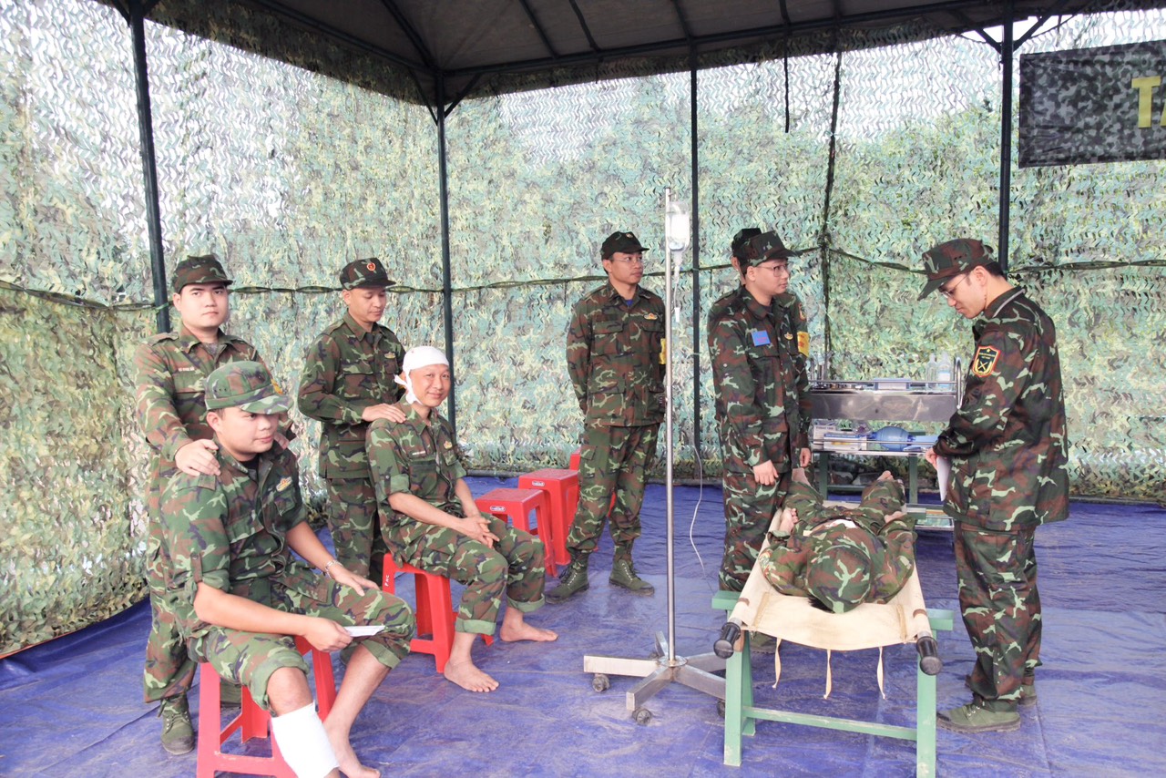 Sở Y tế diễn tập thành công Bệnh viện dã chiến trong khu vực phòng thủ tỉnh Ninh Bình năm 2023
- Ảnh 3.