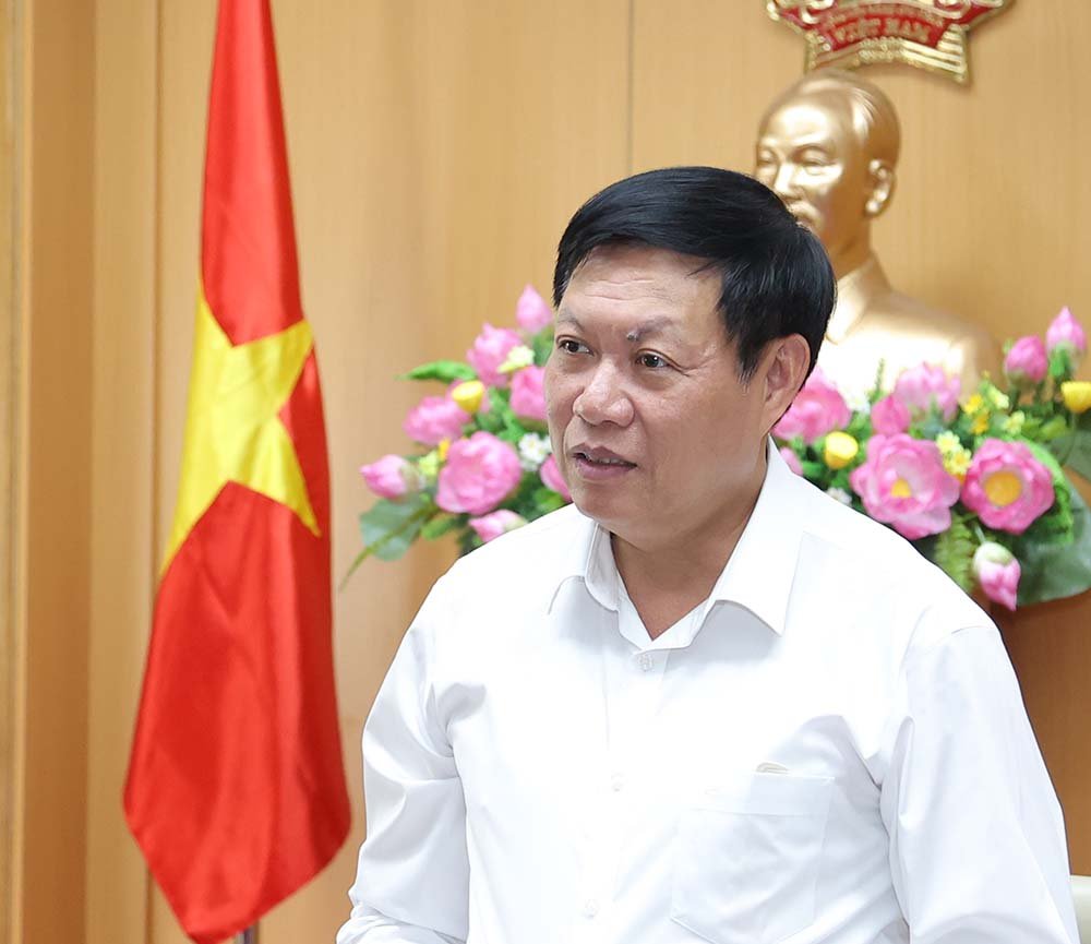 Bộ Y tế gặp mặt đoàn đại biểu ngành y tế dự Đại hội XIII Công đoàn Việt Nam
- Ảnh 1.