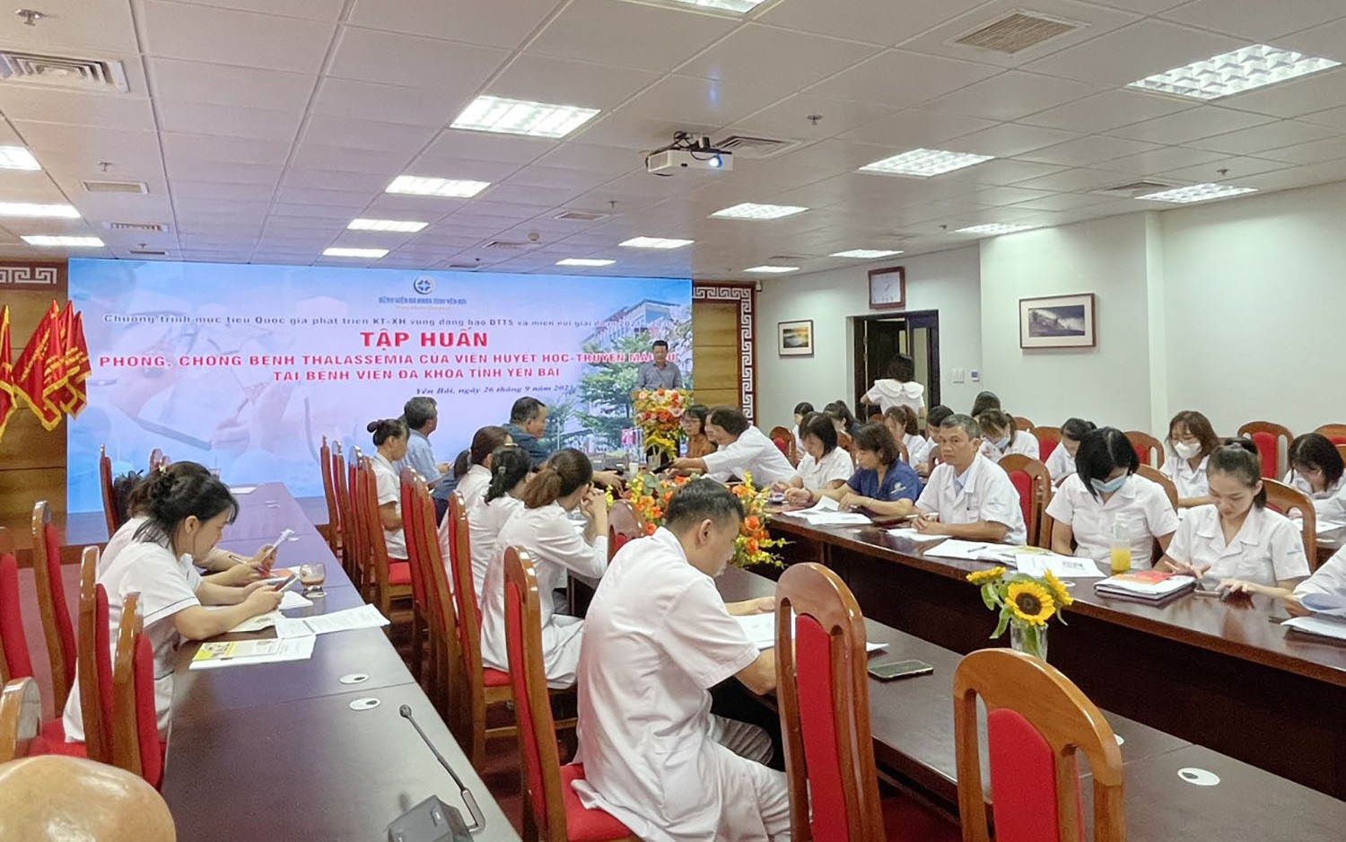 Hội nghị tập huấn hoạt động phòng, chống bệnh tan máu bẩm sinh tại tỉnh Yên Bái