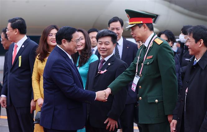 Thủ tướng Phạm Minh Chính tới Tokyo, bắt đầu chuyến công tác dự Hội nghị cấp cao kỷ niệm 50 năm quan hệ ASEAN – Nhật Bản- Ảnh 5. Thủ tướng Phạm Minh Chính tới Tokyo, bắt đầu chuyến công tác dự Hội nghị cấp cao kỷ niệm 50 năm quan hệ ASEAN – Nhật Bản- Ảnh 5.
