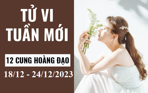 Tử vi tuần mới 12 cung hoàng đạo từ 18/12 - 24/12/2023: Ma Kết may mắn, Song Tử bận rộn