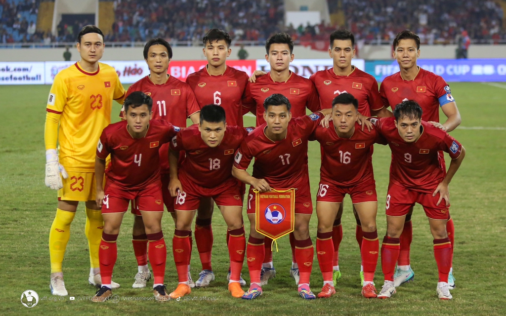 Đội tuyển Việt Nam giữ vững vị trí trên bảng xếp hạng FIFA tháng 11/2023
