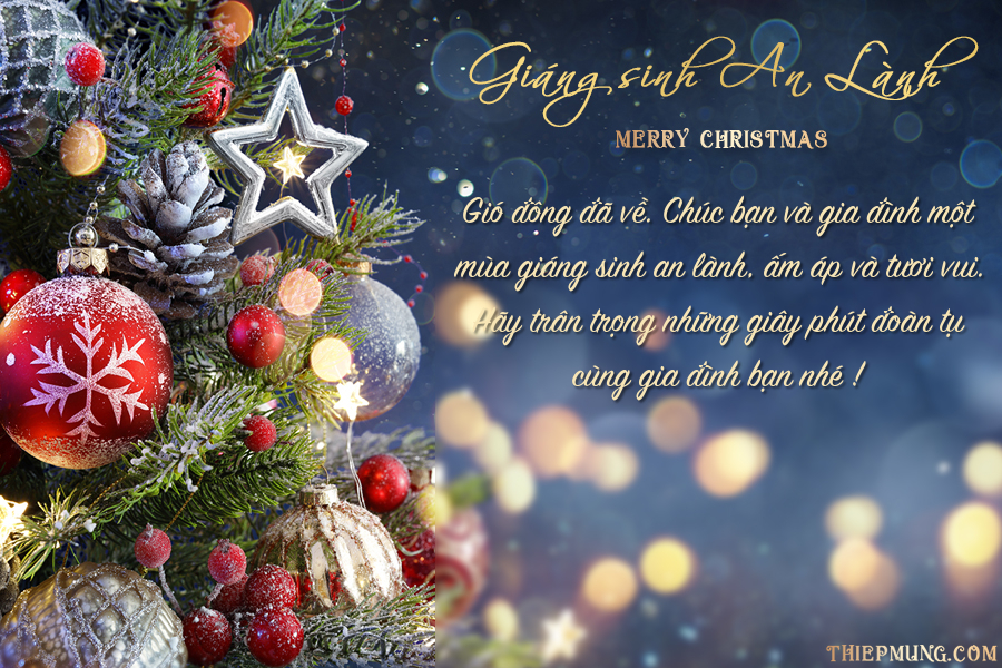 Thiệp Giáng Sinh đẹp kèm lời chúc hay mừng Noel và năm mới - META.vn