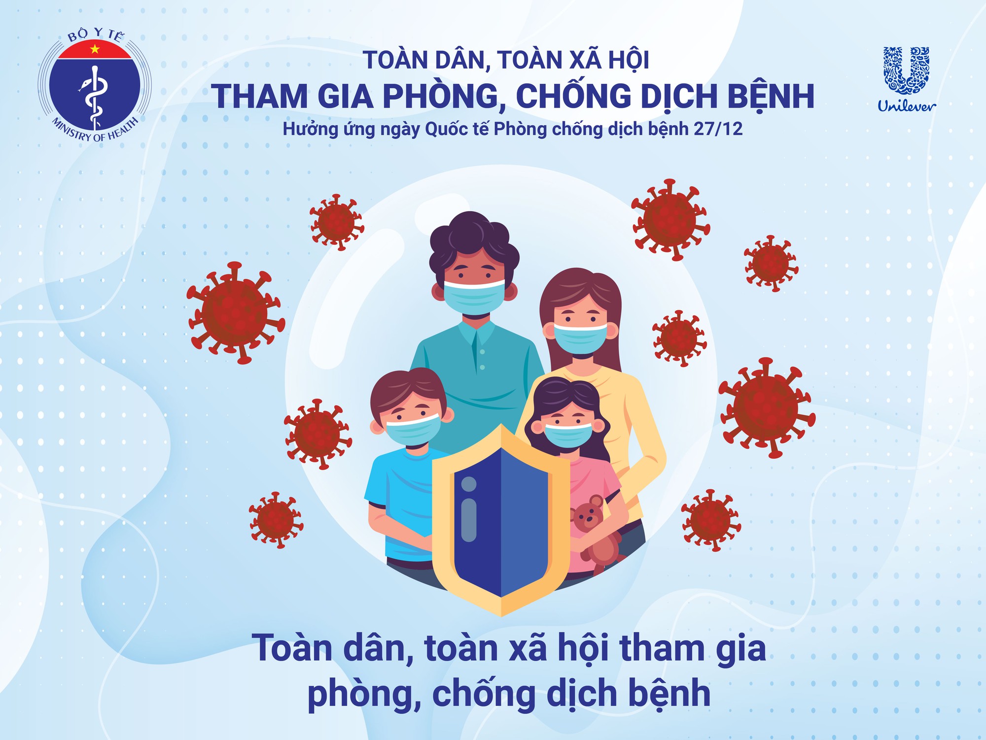 [Infographic] 'Toàn dân, toàn xã hội tham gia phòng, chống dịch bệnh'- Ảnh 2.