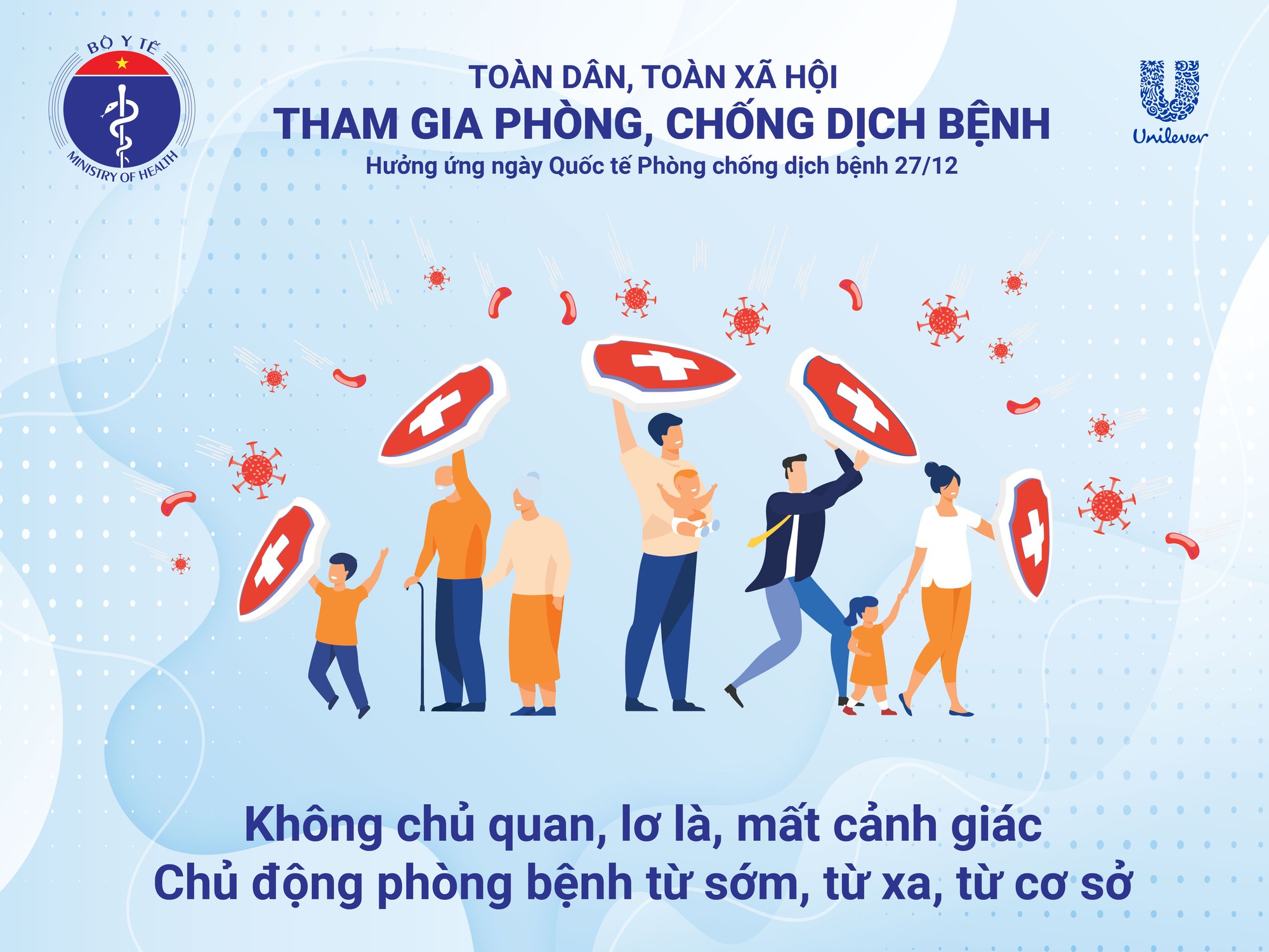 [Infographic] 'Toàn dân, toàn xã hội tham gia phòng, chống dịch bệnh'- Ảnh 3.