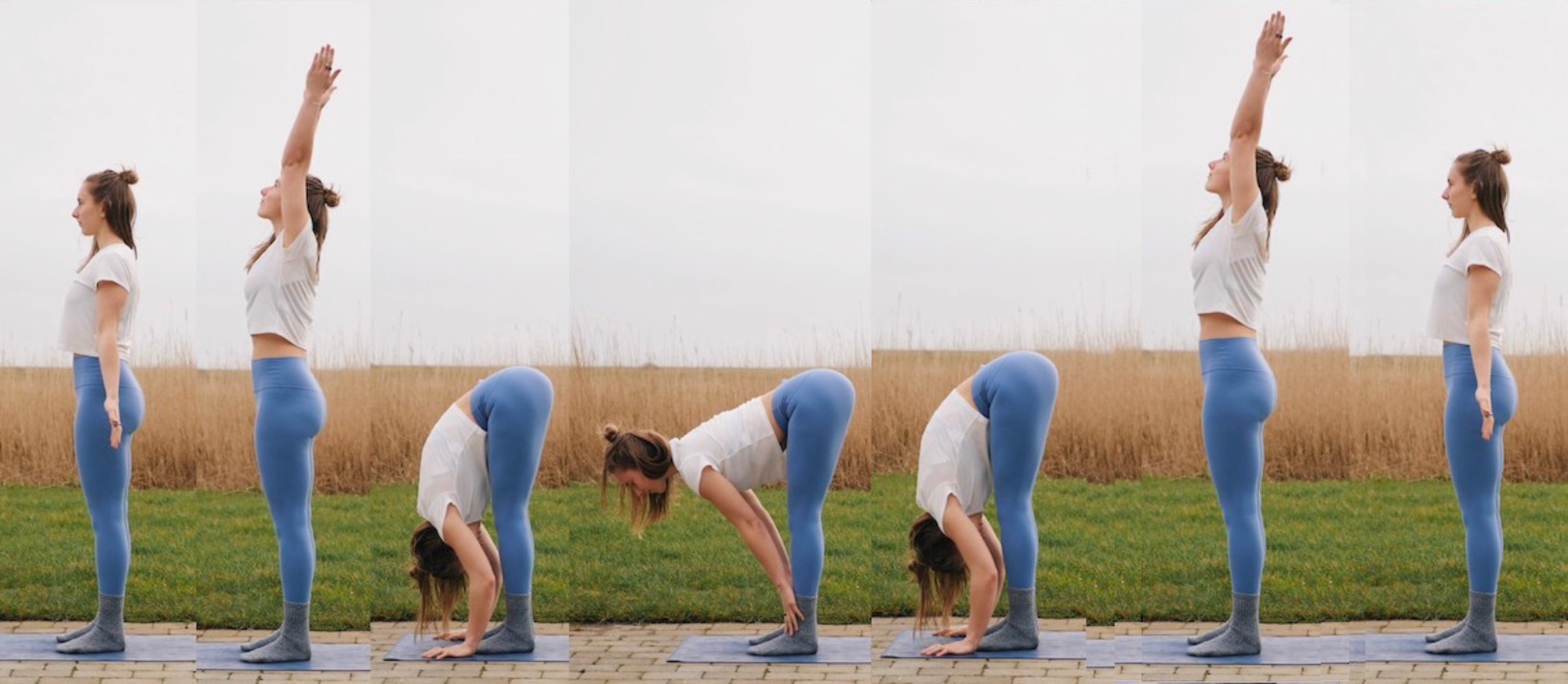 7 động tác cơ bản yoga chào mặt trời giúp cơ thể dẻo dai