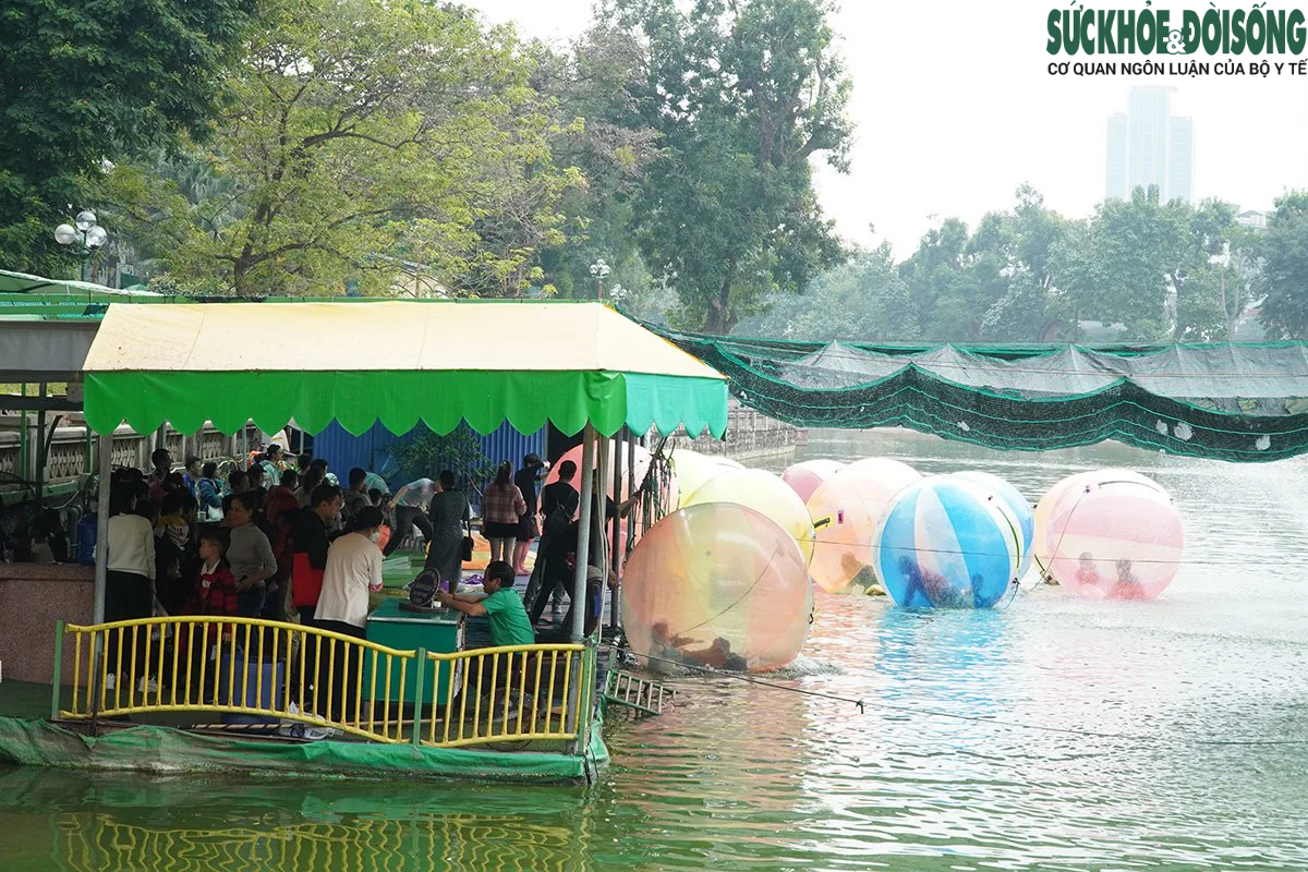 Hà Nội: Thời tiết đẹp, cả nghìn người đưa trẻ tới vườn thú dịp Tết Dương lịch- Ảnh 9.