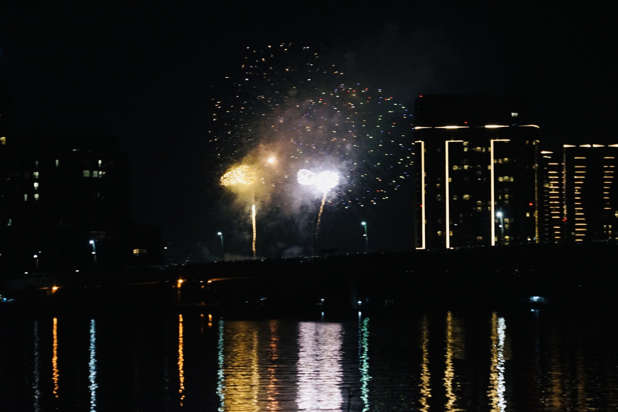Người dân TPHCM hân hoan xem pháo hoa đón chào năm mới 2024- Ảnh 7.