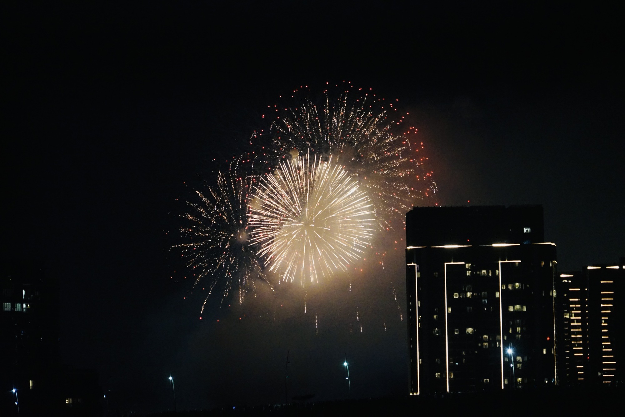 Người dân TPHCM hân hoan xem pháo hoa đón chào năm mới 2024- Ảnh 9.