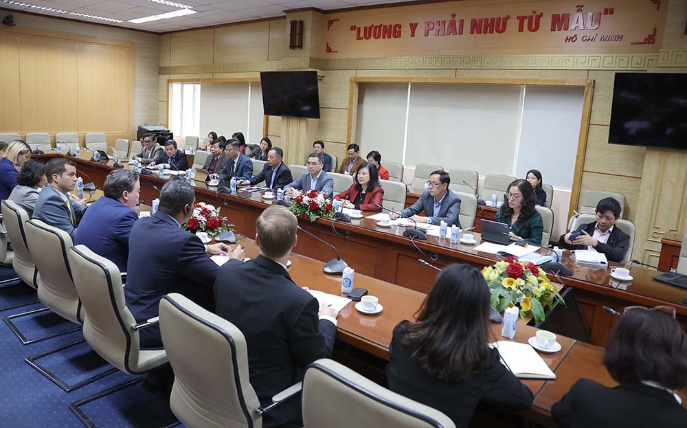 Bộ trưởng Bộ Y tế Đào Hồng Lan tiếp Đại sứ Hoa Kỳ tại Việt Nam- Ảnh 4.
