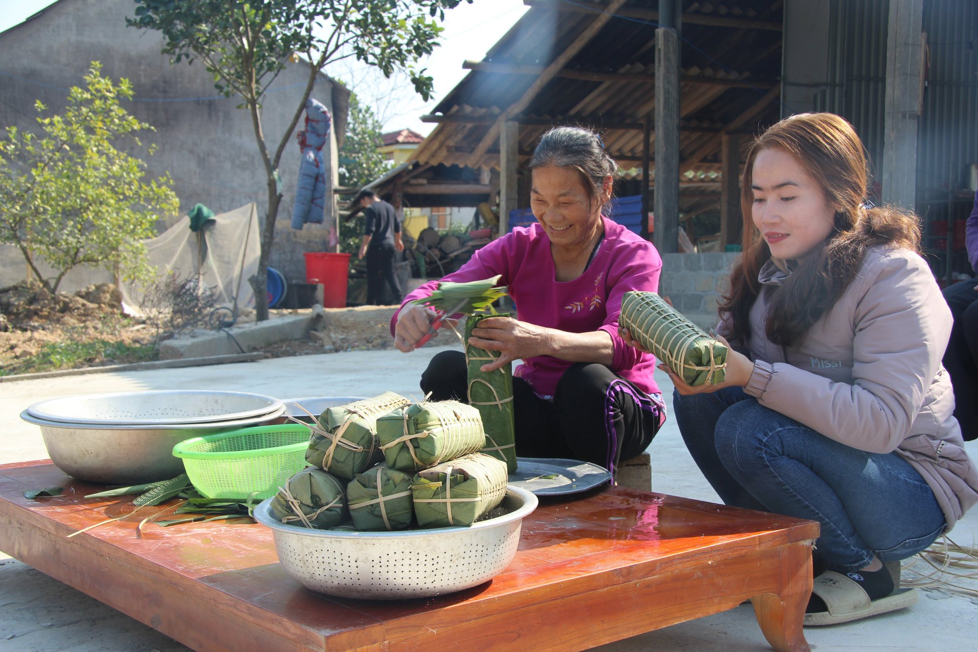 Độc đáo tục ăn “Tết lại” ở Thái Nguyên - Ảnh 4.