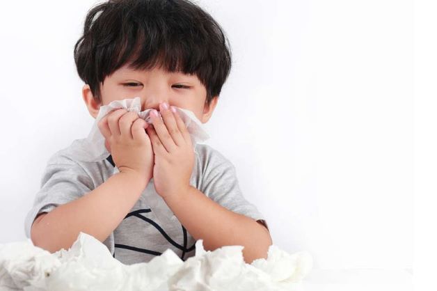 Tình trạng viêm đường hô hấp ở trẻ dưới 5 tuổi hầu hết do nhiễm virus. Ảnh minh hoạ.