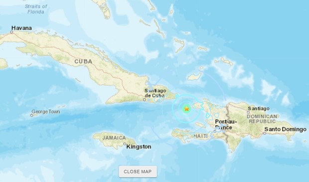 Động đất có độ lớn 5,5 ở Cuba, không ghi nhận thiệt hại về người - Ảnh 1.