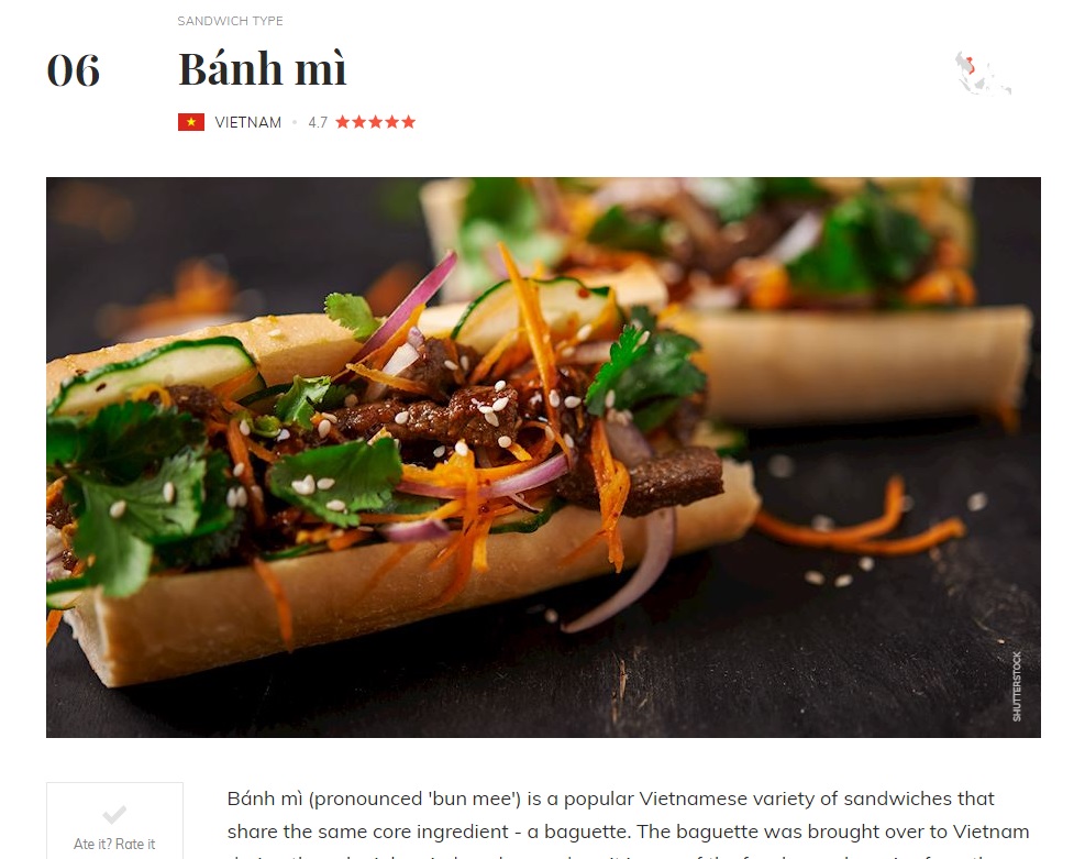 Bánh mì Việt Nam lọt Top 10 món ăn đường phố ngon nhất thế giới - Ảnh 7.