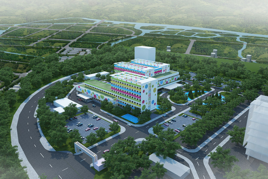 Thứ trưởng Bộ Y tế Lê Đức Luận dự lễ khởi công xây dựng Bệnh Viện Nhi TW cơ sở 2  - Ảnh 3.